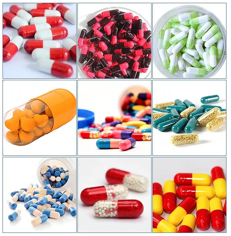 Hard Capsule Filling Machine for Pharmaceutical GMP Factory - finished products and application showcase