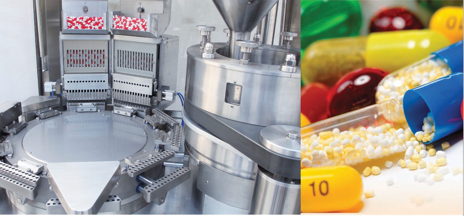 NJP-3800 High-Speed Capsule Filling System - finished products and application showcase