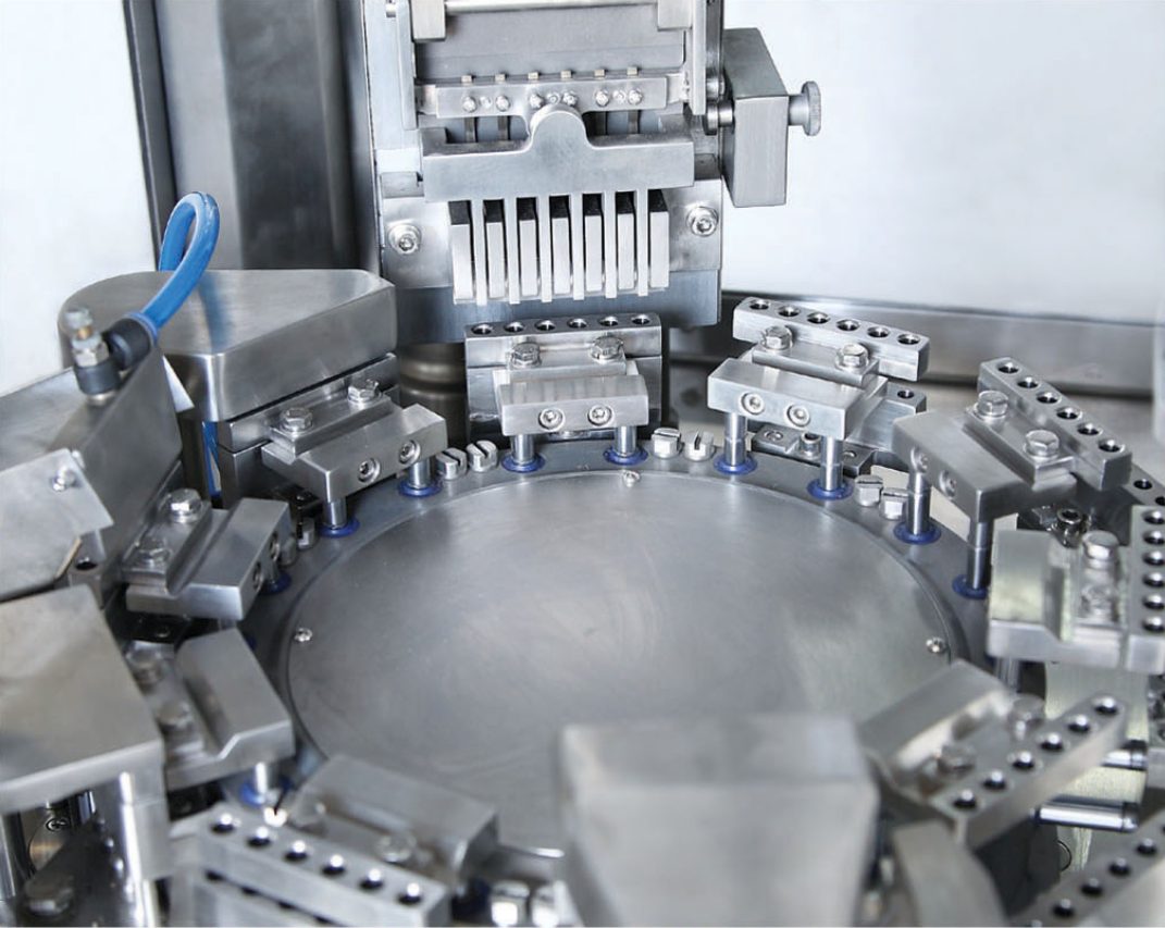NJP-800 Automatic Hard Capsule Filling Machine - internal mechanism and key component detail