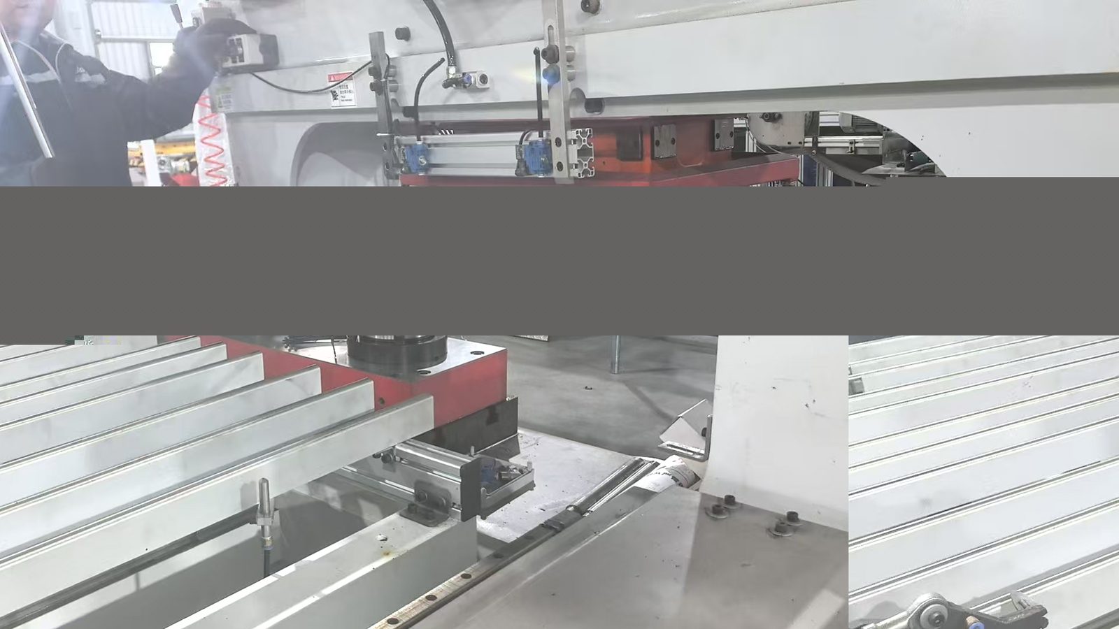 YC-150 Automatic Metal Can Production Line - internal mechanism and key component detail