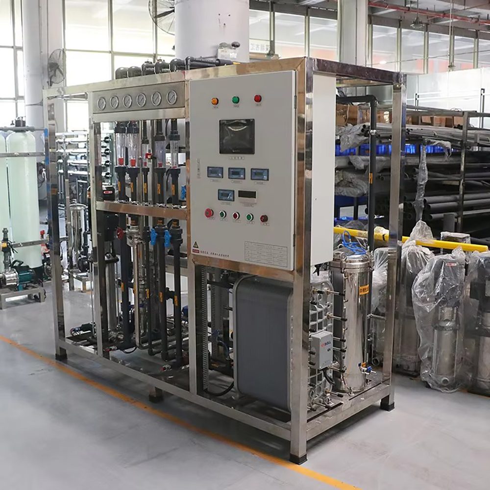 PW-5000 Industrial Pure Water System - finished products and application showcase