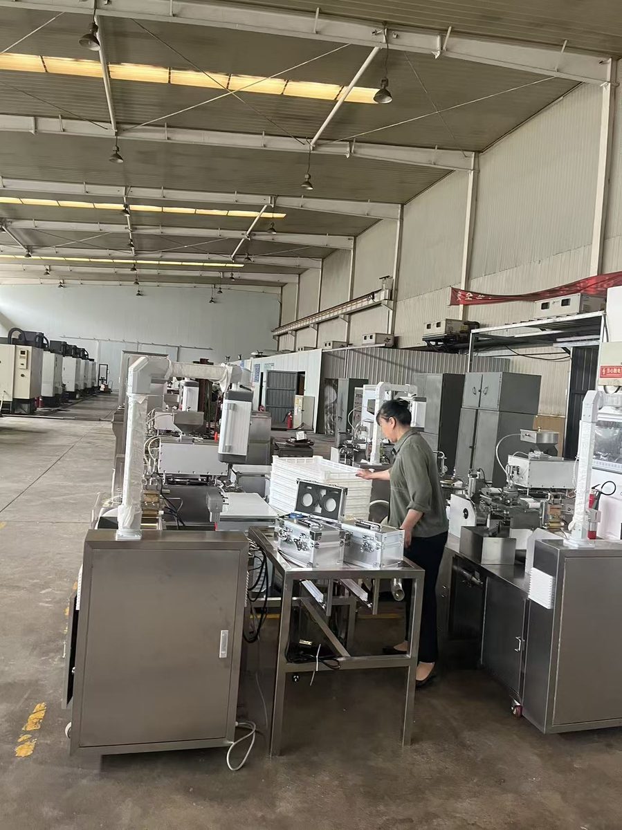 RG-8800 High-Speed Softgel Production Line - full machine view with control panel and production stations